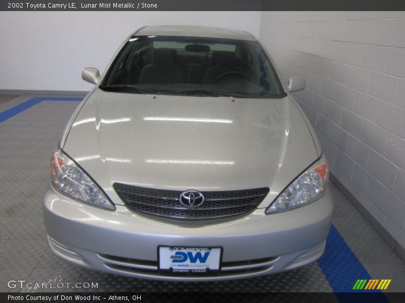 Lunar Mist Metallic / Stone 2002 Toyota Camry LE