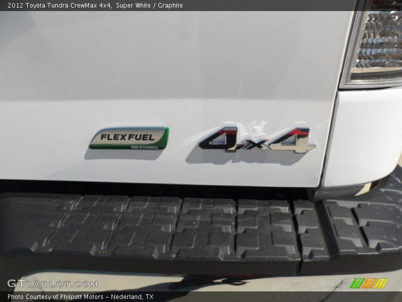 Super White / Graphite 2012 Toyota Tundra CrewMax 4x4