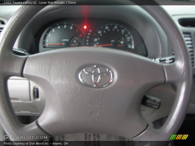 Lunar Mist Metallic / Stone 2002 Toyota Camry LE