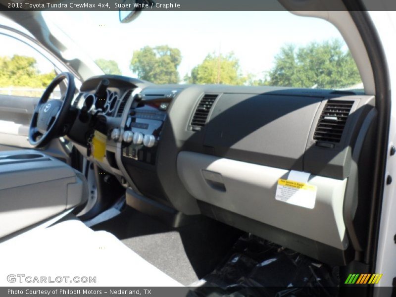 Super White / Graphite 2012 Toyota Tundra CrewMax 4x4