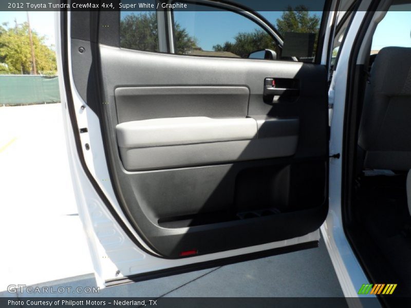 Super White / Graphite 2012 Toyota Tundra CrewMax 4x4