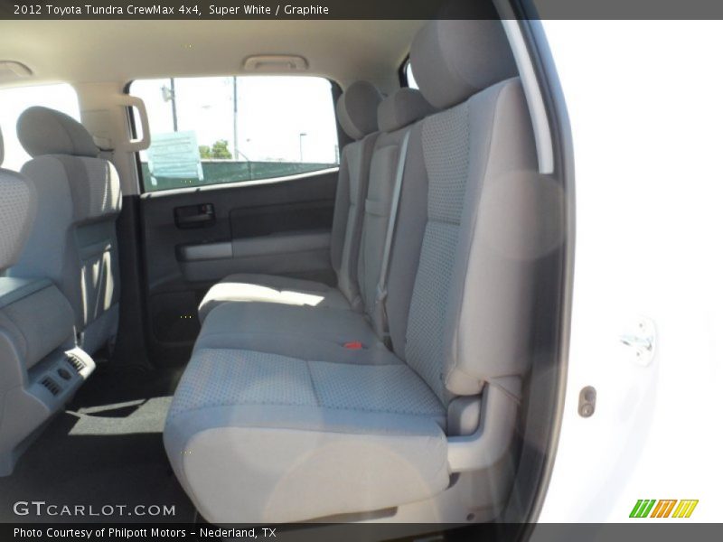 Super White / Graphite 2012 Toyota Tundra CrewMax 4x4