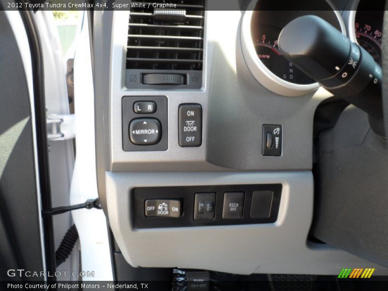 Super White / Graphite 2012 Toyota Tundra CrewMax 4x4