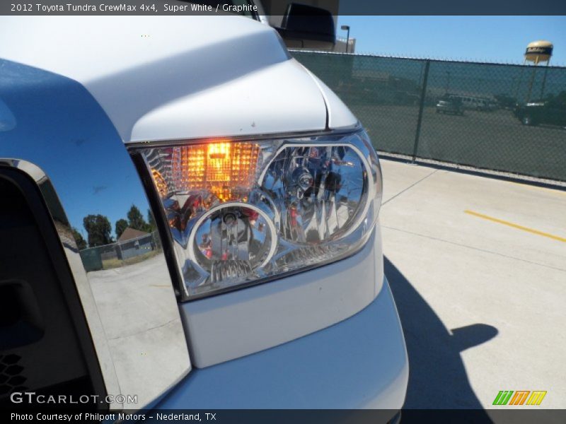 Super White / Graphite 2012 Toyota Tundra CrewMax 4x4