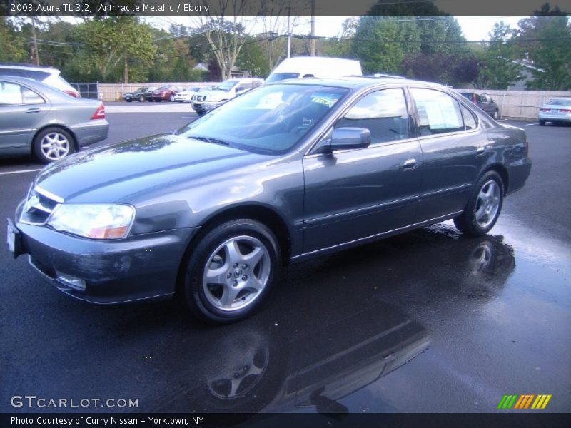 Anthracite Metallic / Ebony 2003 Acura TL 3.2