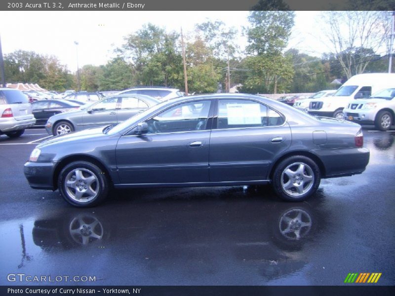 Anthracite Metallic / Ebony 2003 Acura TL 3.2