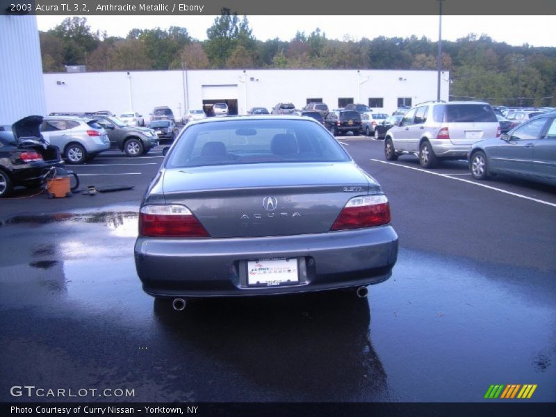 Anthracite Metallic / Ebony 2003 Acura TL 3.2