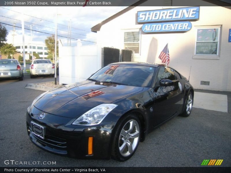 Magnetic Black Pearl / Carbon Black 2006 Nissan 350Z Coupe