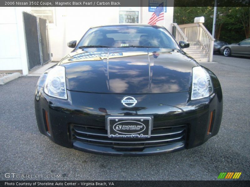 Magnetic Black Pearl / Carbon Black 2006 Nissan 350Z Coupe