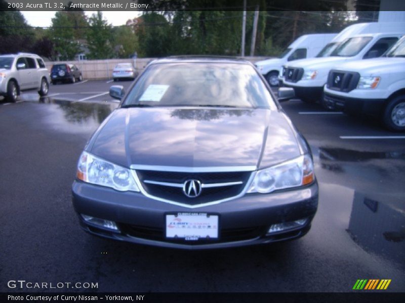 Anthracite Metallic / Ebony 2003 Acura TL 3.2