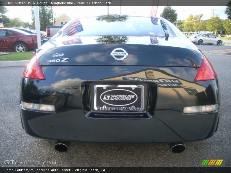 Magnetic Black Pearl / Carbon Black 2006 Nissan 350Z Coupe