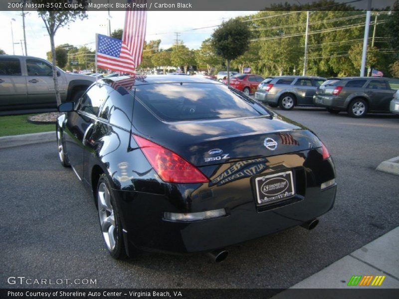 Magnetic Black Pearl / Carbon Black 2006 Nissan 350Z Coupe