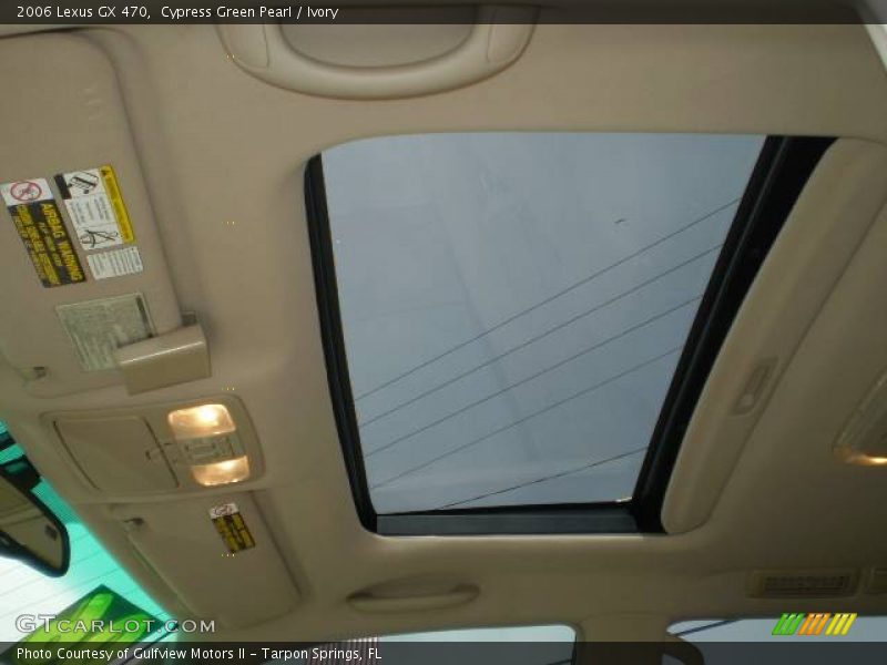 Cypress Green Pearl / Ivory 2006 Lexus GX 470