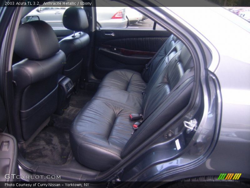 Anthracite Metallic / Ebony 2003 Acura TL 3.2