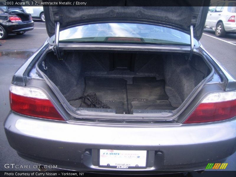 Anthracite Metallic / Ebony 2003 Acura TL 3.2