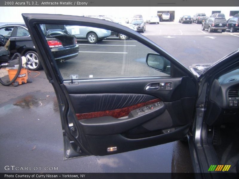 Anthracite Metallic / Ebony 2003 Acura TL 3.2