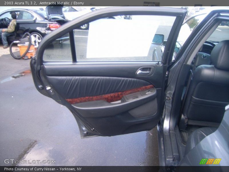 Anthracite Metallic / Ebony 2003 Acura TL 3.2