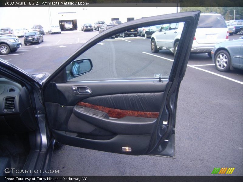 Anthracite Metallic / Ebony 2003 Acura TL 3.2