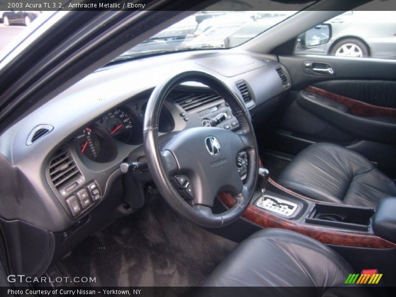 Anthracite Metallic / Ebony 2003 Acura TL 3.2