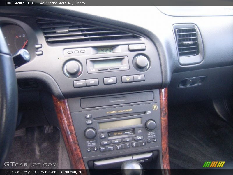 Anthracite Metallic / Ebony 2003 Acura TL 3.2