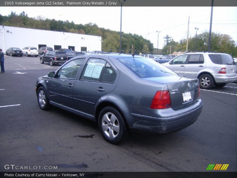 Platinum Grey Metallic / Grey 2003 Volkswagen Jetta GLS Sedan