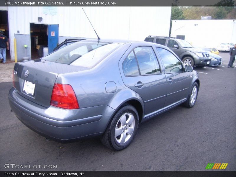 Platinum Grey Metallic / Grey 2003 Volkswagen Jetta GLS Sedan
