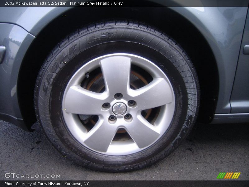 Platinum Grey Metallic / Grey 2003 Volkswagen Jetta GLS Sedan