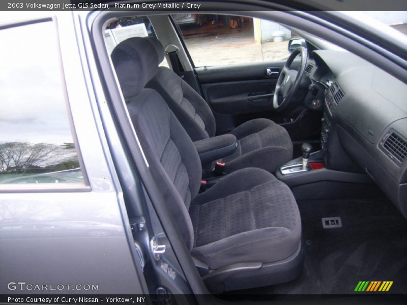 Platinum Grey Metallic / Grey 2003 Volkswagen Jetta GLS Sedan
