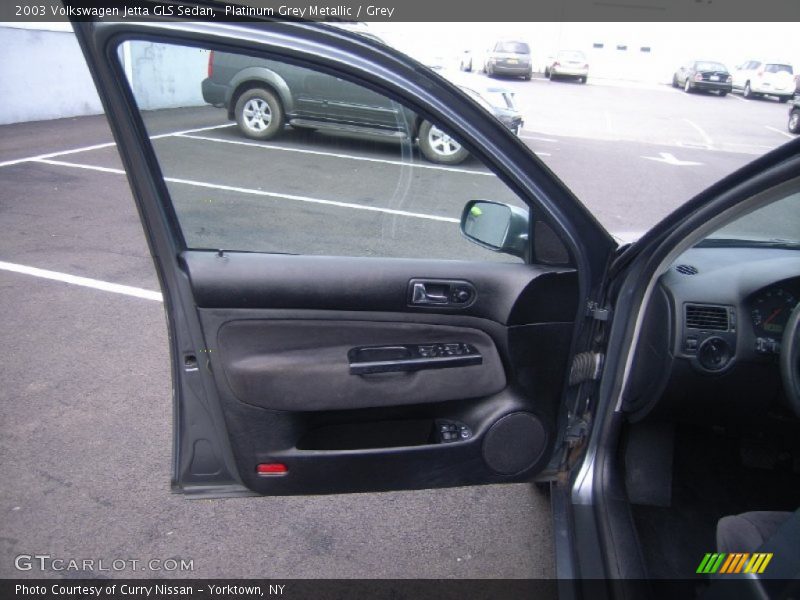 Platinum Grey Metallic / Grey 2003 Volkswagen Jetta GLS Sedan