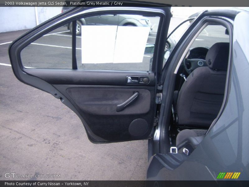 Platinum Grey Metallic / Grey 2003 Volkswagen Jetta GLS Sedan