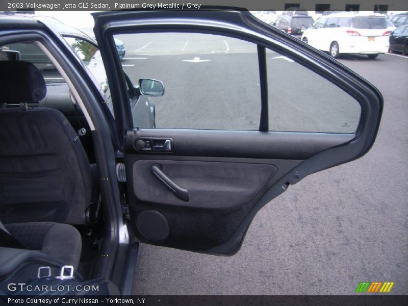 Platinum Grey Metallic / Grey 2003 Volkswagen Jetta GLS Sedan