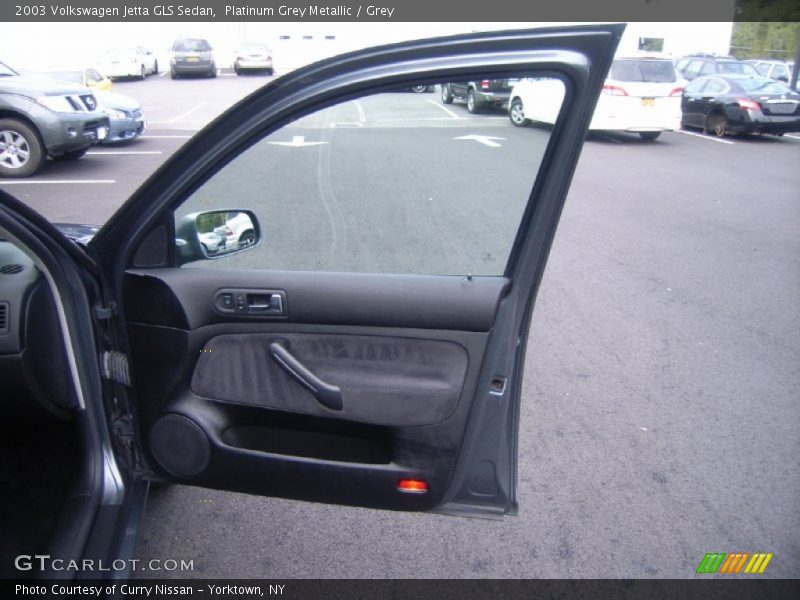 Platinum Grey Metallic / Grey 2003 Volkswagen Jetta GLS Sedan