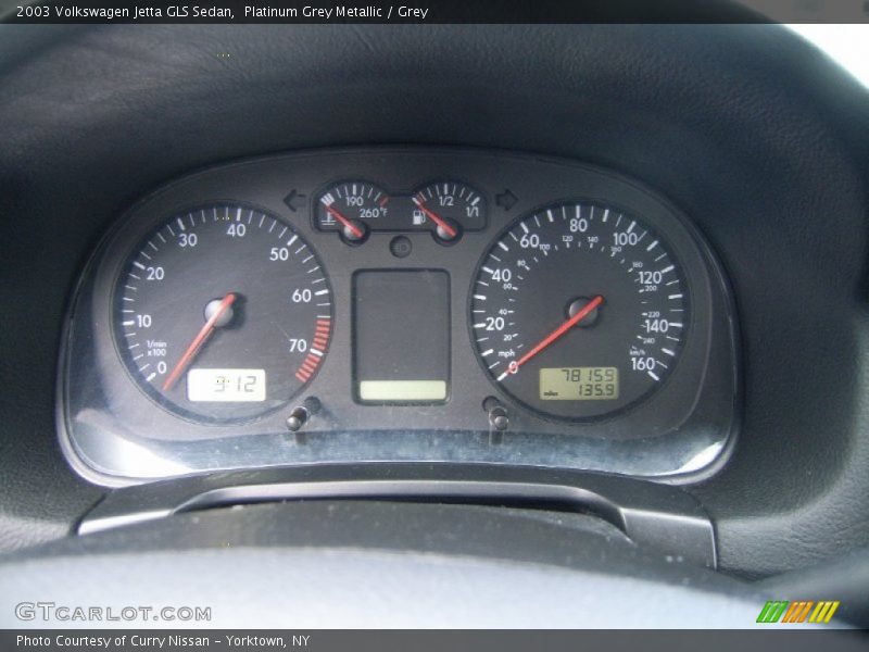 Platinum Grey Metallic / Grey 2003 Volkswagen Jetta GLS Sedan