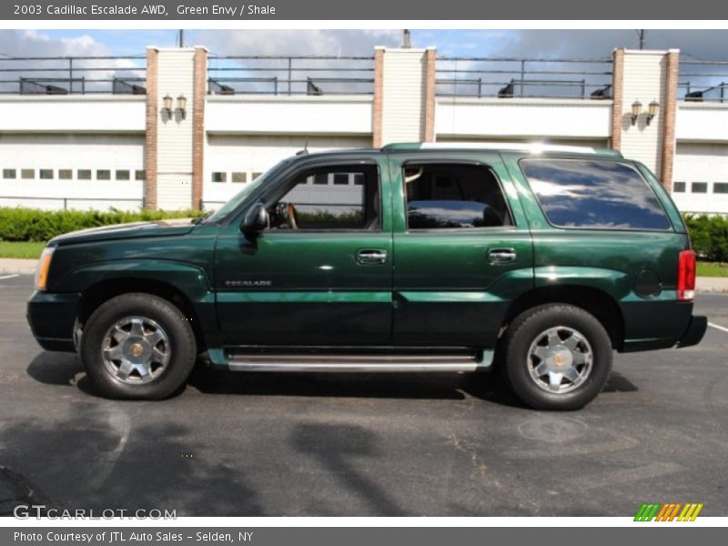 Green Envy / Shale 2003 Cadillac Escalade AWD