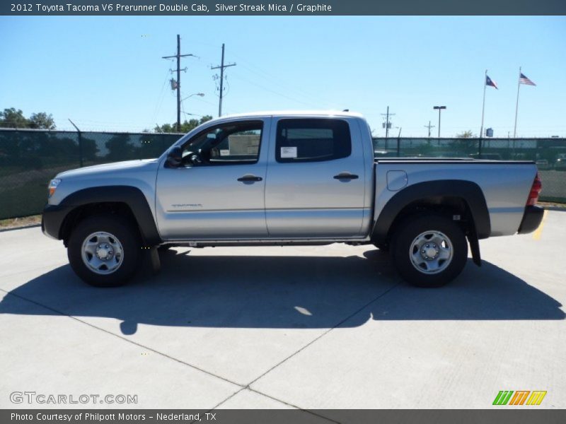 Silver Streak Mica / Graphite 2012 Toyota Tacoma V6 Prerunner Double Cab
