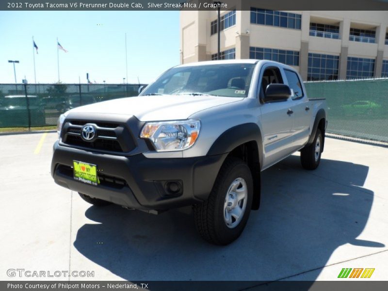 Silver Streak Mica / Graphite 2012 Toyota Tacoma V6 Prerunner Double Cab