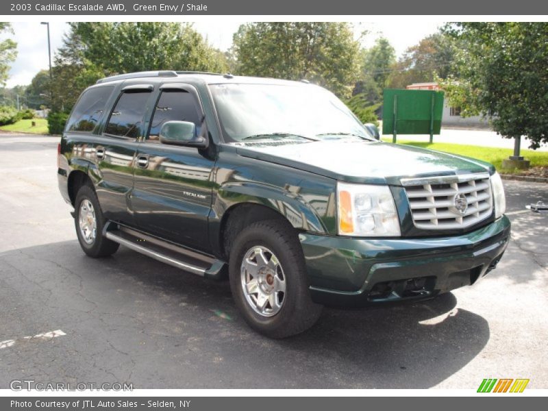 Green Envy / Shale 2003 Cadillac Escalade AWD