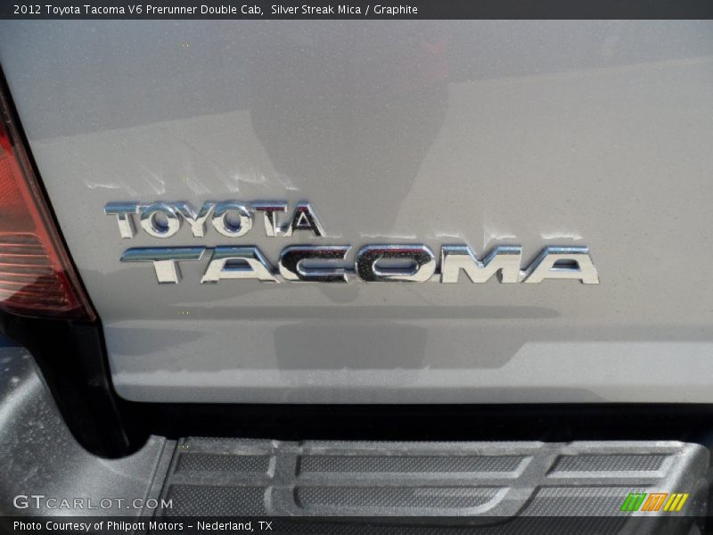 Silver Streak Mica / Graphite 2012 Toyota Tacoma V6 Prerunner Double Cab