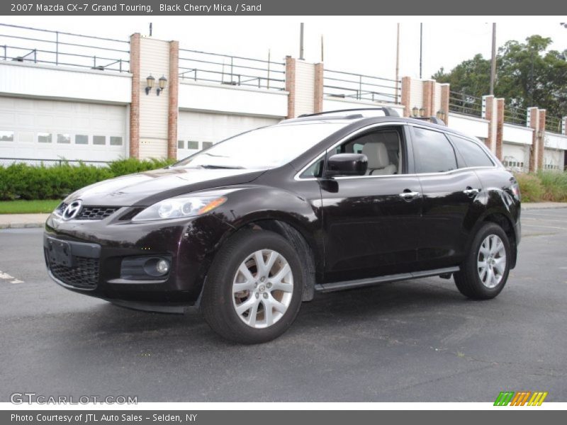 Black Cherry Mica / Sand 2007 Mazda CX-7 Grand Touring