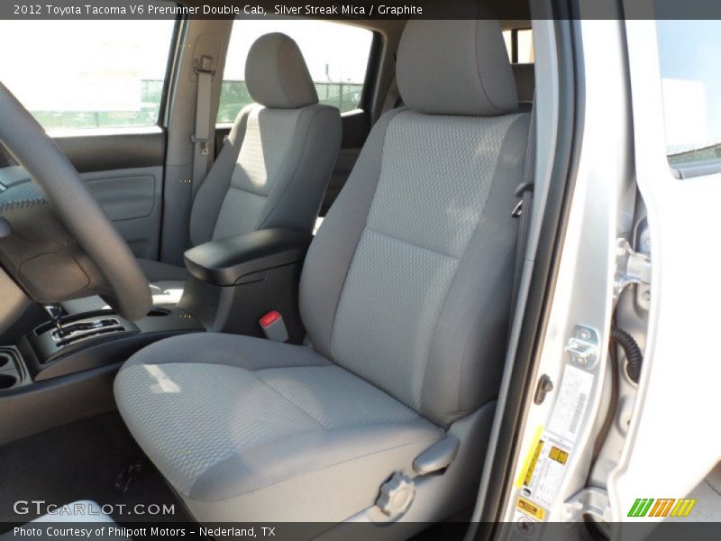  2012 Tacoma V6 Prerunner Double Cab Graphite Interior