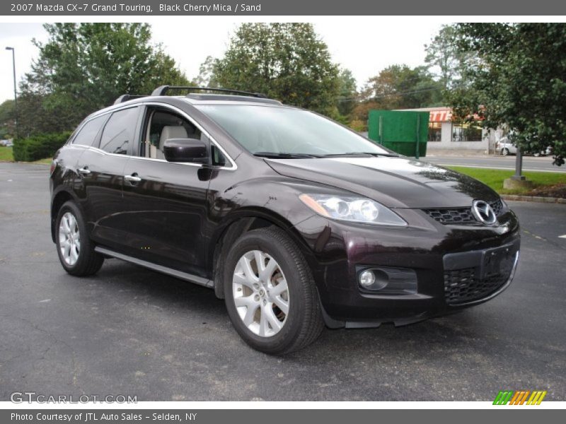 Black Cherry Mica / Sand 2007 Mazda CX-7 Grand Touring