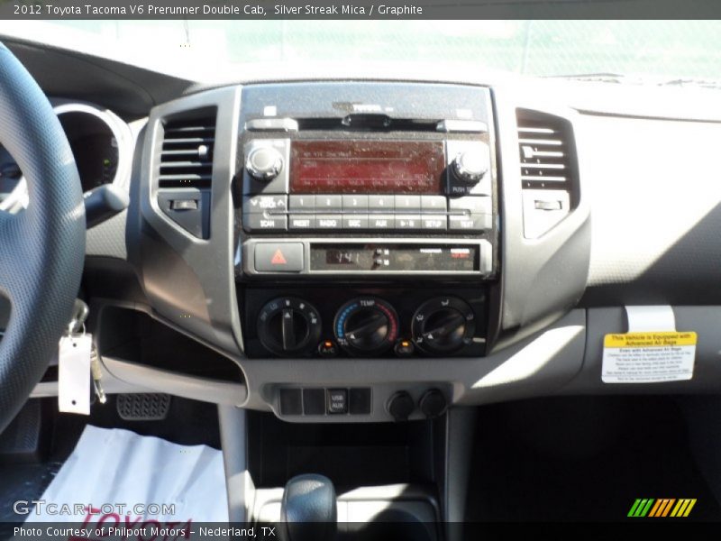 Silver Streak Mica / Graphite 2012 Toyota Tacoma V6 Prerunner Double Cab