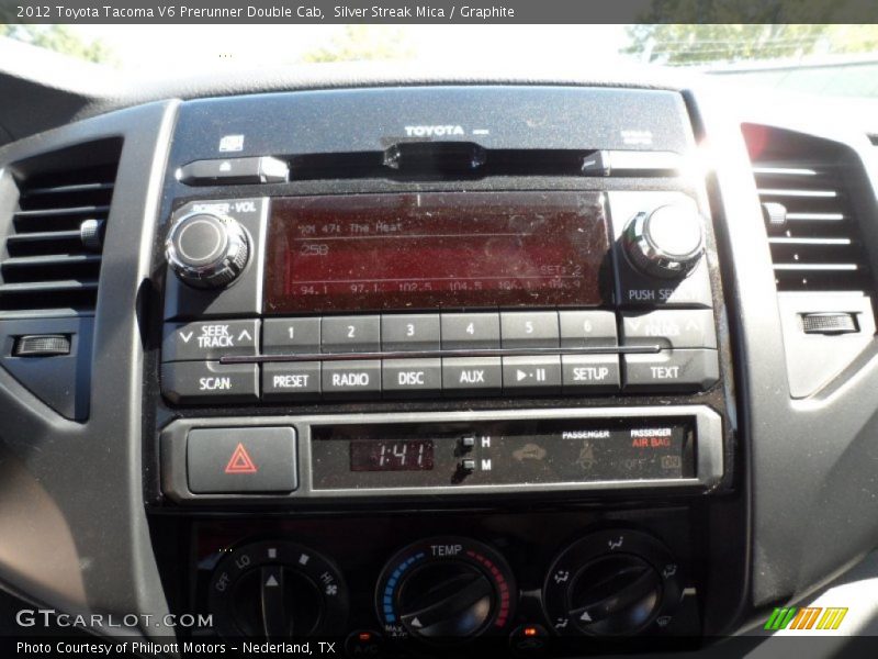 Silver Streak Mica / Graphite 2012 Toyota Tacoma V6 Prerunner Double Cab