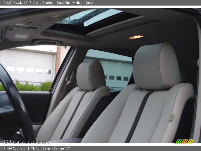 Black Cherry Mica / Sand 2007 Mazda CX-7 Grand Touring