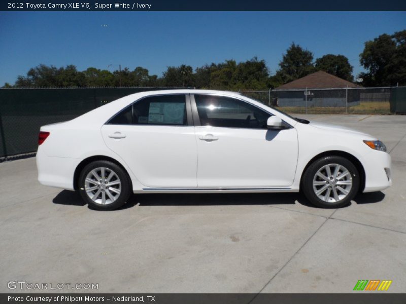  2012 Camry XLE V6 Super White