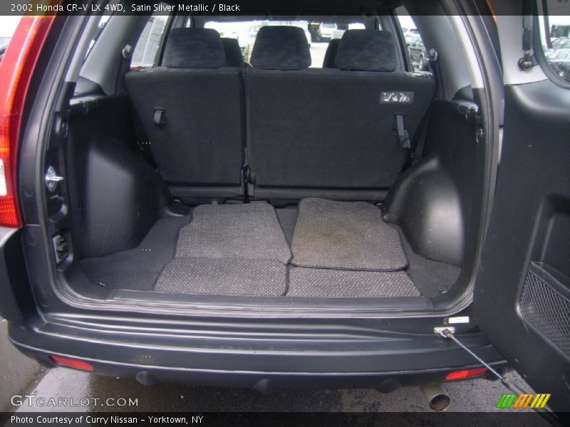 Satin Silver Metallic / Black 2002 Honda CR-V LX 4WD