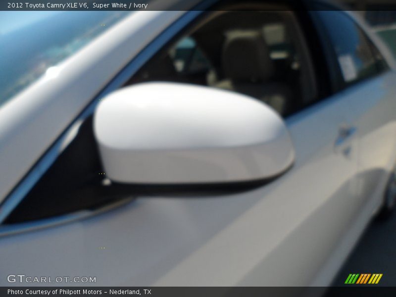 Super White / Ivory 2012 Toyota Camry XLE V6