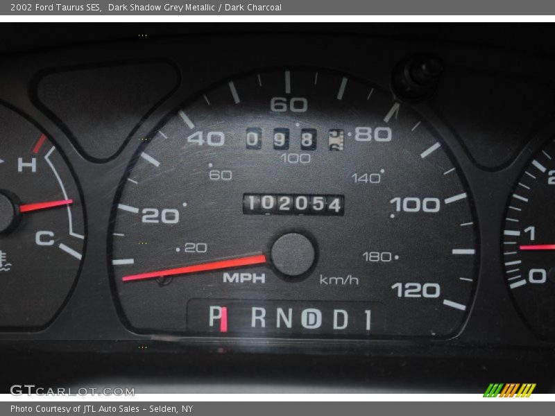Dark Shadow Grey Metallic / Dark Charcoal 2002 Ford Taurus SES