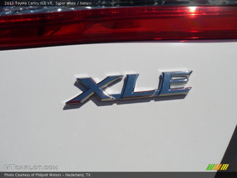 2012 Camry XLE V6 Logo