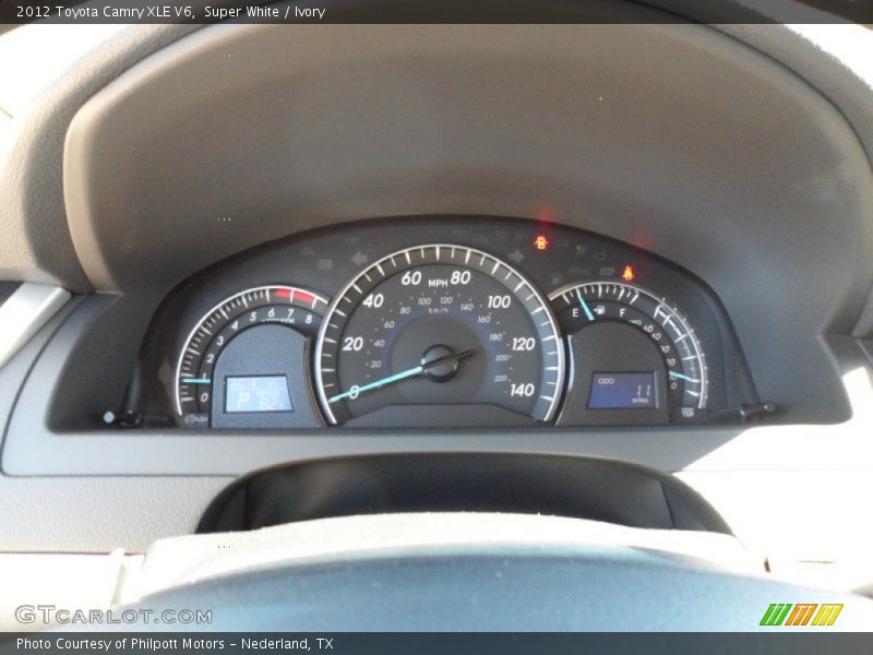  2012 Camry XLE V6 XLE V6 Gauges